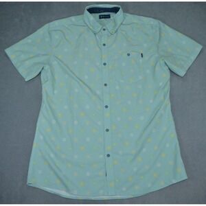 William Murray Golf Up Geometric Shirt Size Large